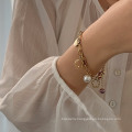 Shangjie OEM joyas High Quality Stainless Steel Gold Plated Bracelets Unique Designer Friendship Jewelry Hollow Flower Bracelets